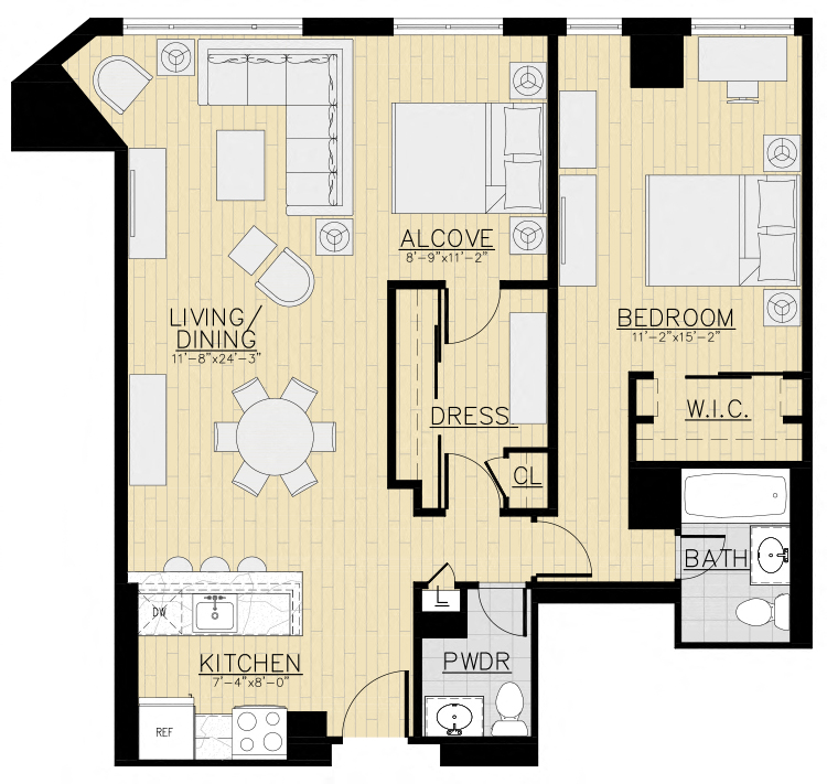 34 South Lexington Avenue Studio-2 Beds Apartment for Rent - Photo Gallery 39